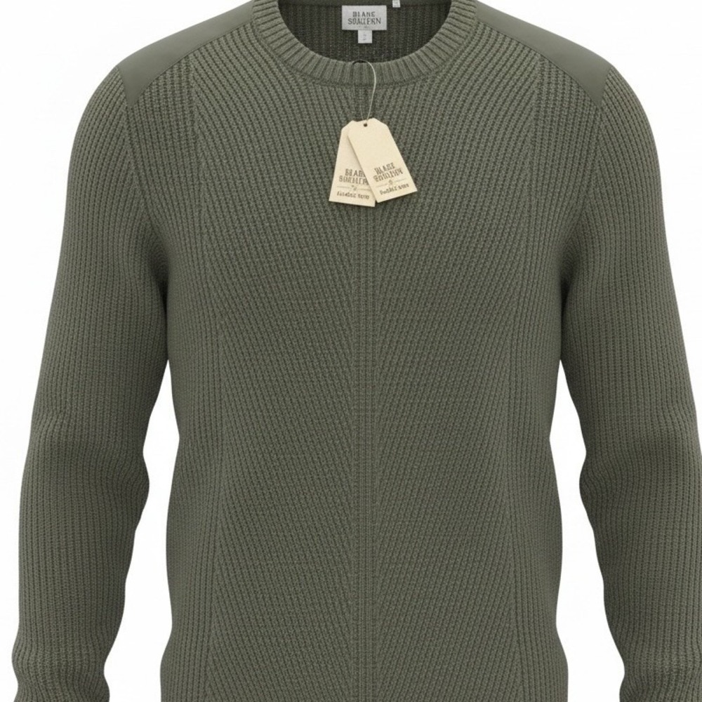 New Mens Sweater Blake Shelton‎ Lands End Colab Large Country Size Large